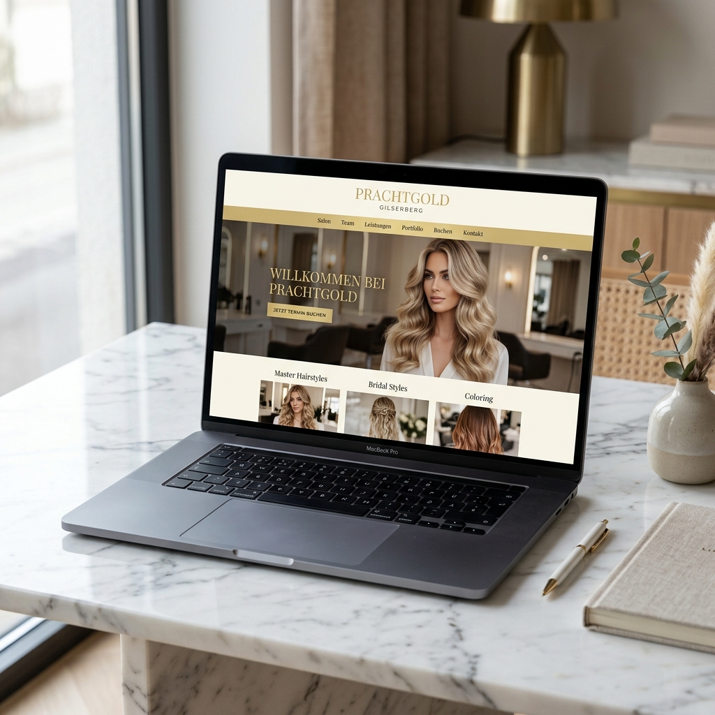 Friseursalon Prachtgold Gilserberg Webseite